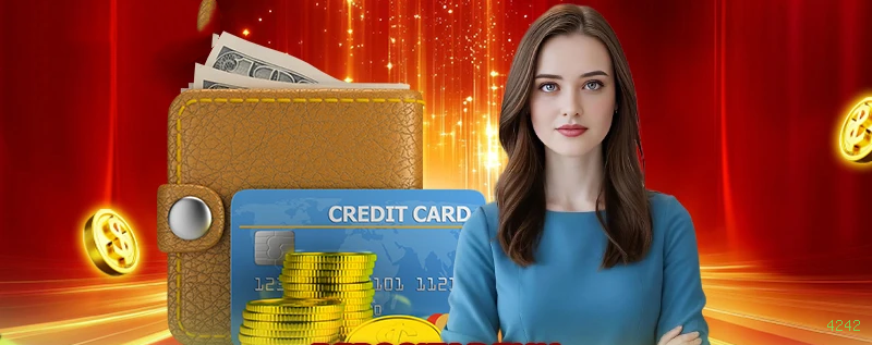 Controles de paJogonto e BRL em 4242